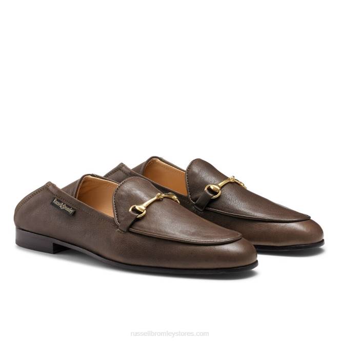 נשים כוסית חבטות חום 0X82214 Russell And Bromley