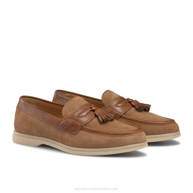 גברים אוריאל קולג' להחליק על0X82551 Russell And Bromley