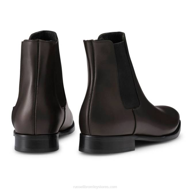 גברים מגף מייפלווד צ'לסי חום 0X82614 Russell And Bromley