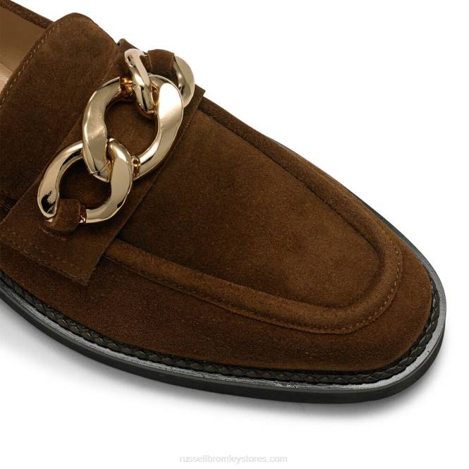 נשים קלאופטרה 3 טבעות חום 0X82206 Russell And Bromley