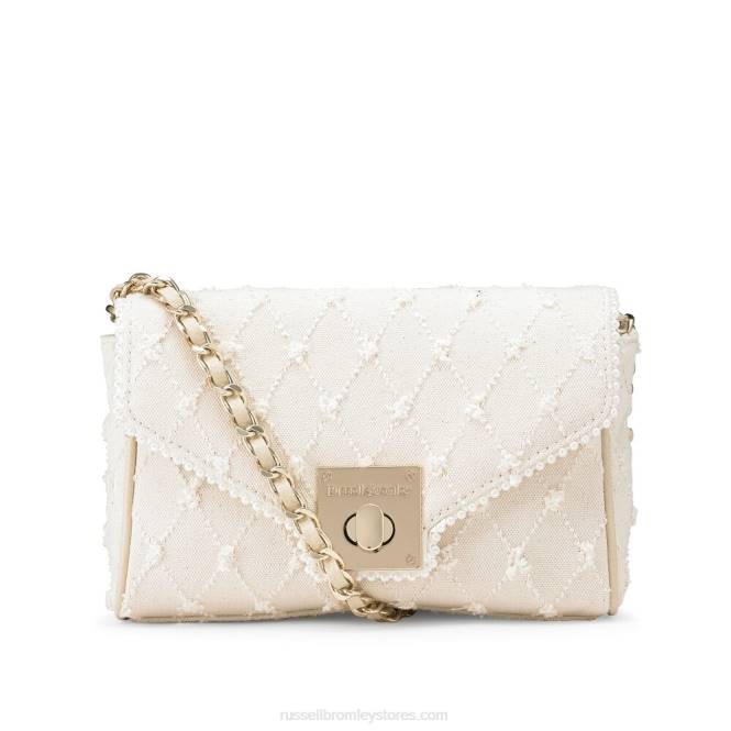 Crossbody שרשרת מיני טיילת לבן 0X82740 Russell And Bromley