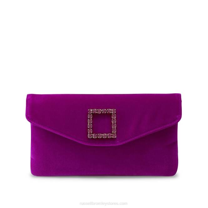 מצמד אבזם מעוטר Jewelclutch וָרוֹד 0X82691 Russell And Bromley