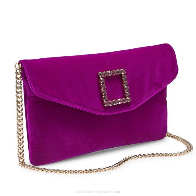 מצמד אבזם מעוטר Jewelclutch וָרוֹד 0X82691 Russell And Bromley