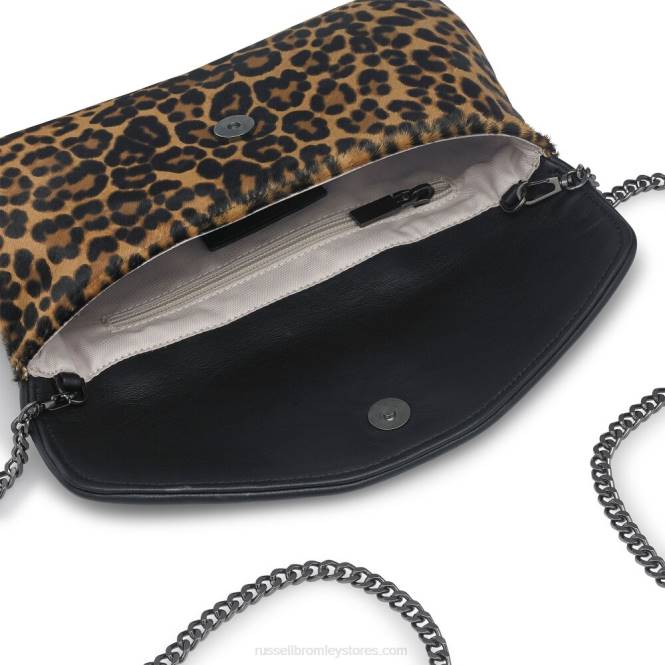 מצמד אבזם מעוטר Jewelclutch נָמֵר 0X82777 Russell And Bromley