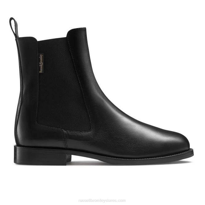 נשים מגף belgravia צ'לסי שָׁחוֹר 0X82270 Russell And Bromley