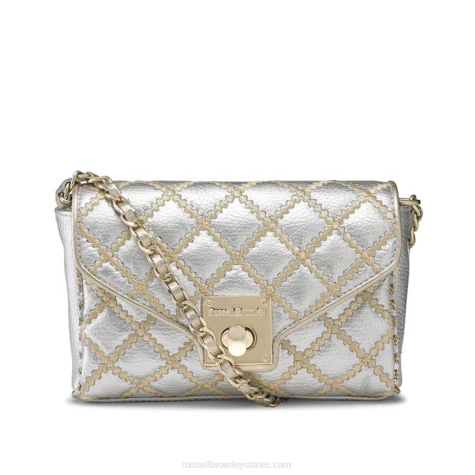 boulevard2 mini crossbody מַתַכתִי 0X82682 Russell And Bromley