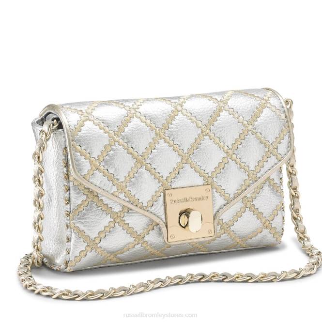 boulevard2 mini crossbody מַתַכתִי 0X82682 Russell And Bromley