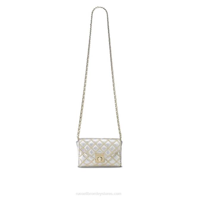 boulevard2 mini crossbody מַתַכתִי 0X82682 Russell And Bromley