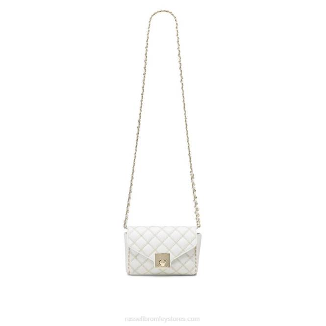 boulevard2 mini crossbody לבן 0X82695 Russell And Bromley