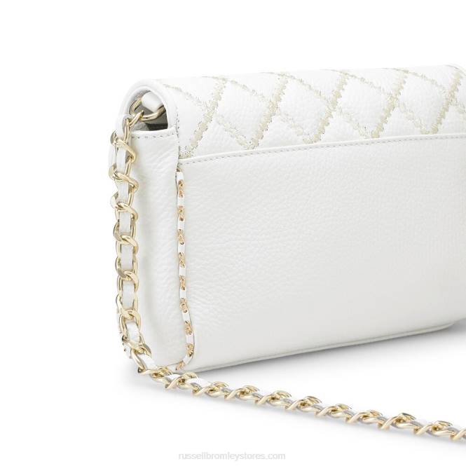 boulevard2 mini crossbody לבן 0X82695 Russell And Bromley