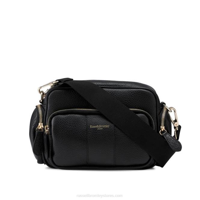 תמונת מצב מרובת כיסים crossbody שָׁחוֹר 0X82717 Russell And Bromley