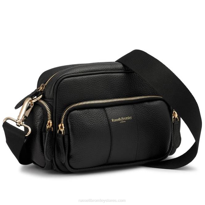 תמונת מצב מרובת כיסים crossbody שָׁחוֹר 0X82717 Russell And Bromley