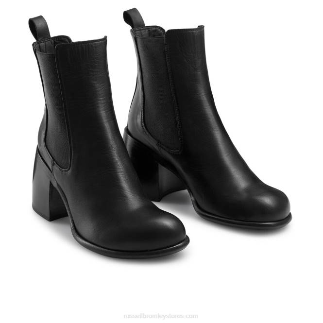 נשים מגף צ'לסי של hackney scoop toe שָׁחוֹר 0X82333 Russell And Bromley