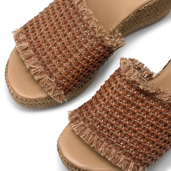 נשים פרד טריז libertine weave חום 0X82165 Russell And Bromley