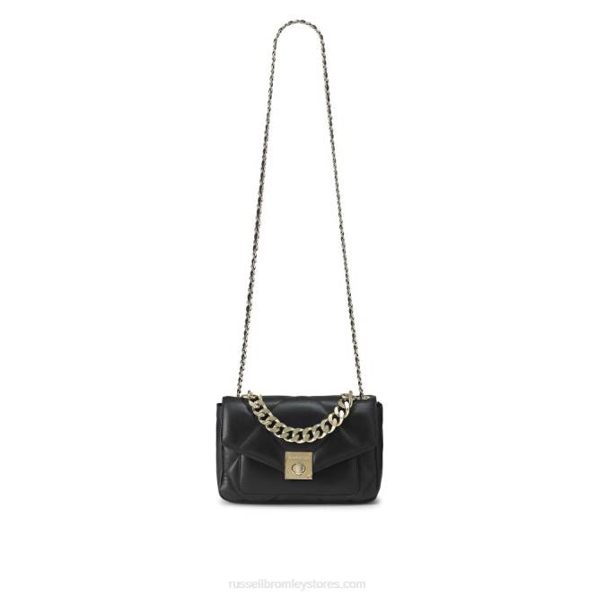 quiltpuff midi mini crossbody שָׁחוֹר 0X82673 Russell And Bromley