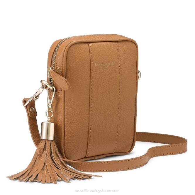 rowlow mini crossbody חום 0X82735 Russell And Bromley