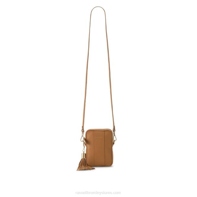 rowlow mini crossbody חום 0X82735 Russell And Bromley