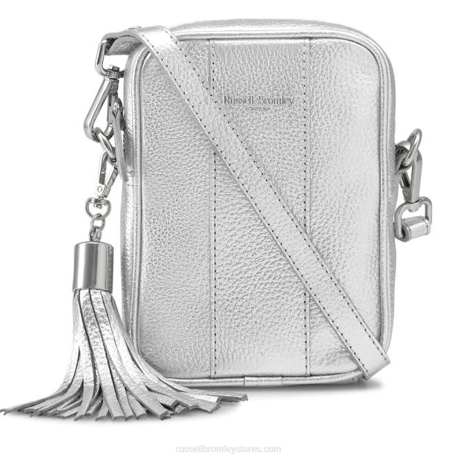 rowlow mini crossbody כסף 0X82737 Russell And Bromley