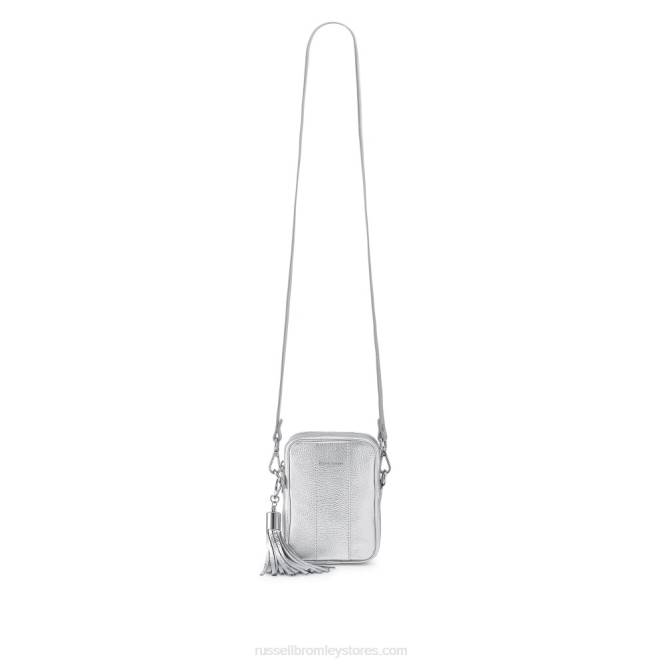 rowlow mini crossbody כסף 0X82737 Russell And Bromley