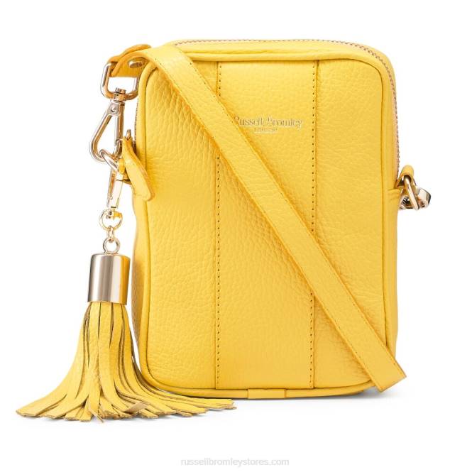 rowlow mini crossbody צהוב 0X82741 Russell And Bromley