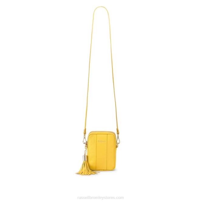 rowlow mini crossbody צהוב 0X82741 Russell And Bromley