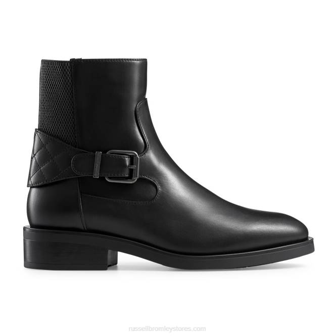 נשים מגף רכיבה storm dryleks שָׁחוֹר 0X82294 Russell And Bromley