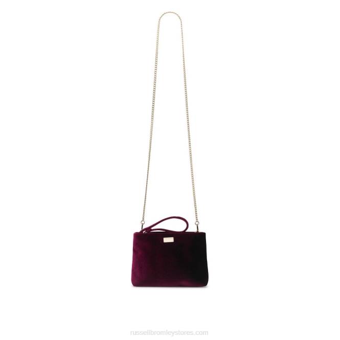 topouch zip top pouch אָדוֹם 0X82780 Russell And Bromley