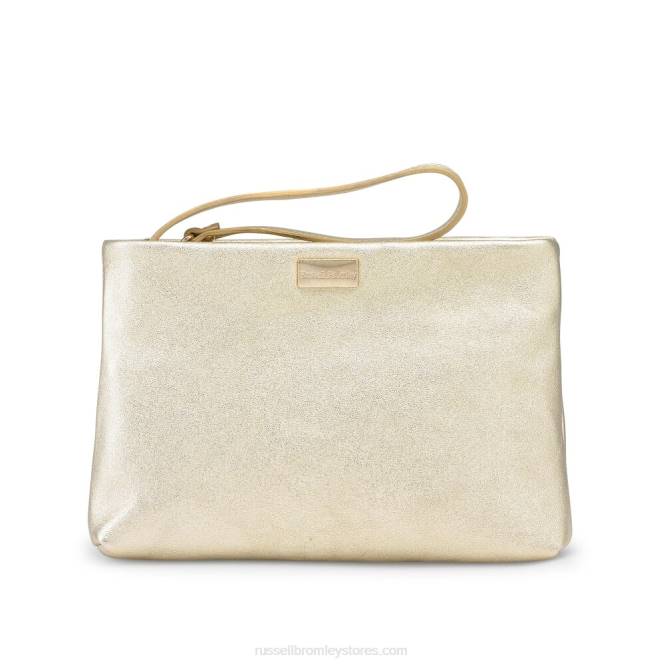 topouch zip top pouch מַתַכתִי 0X82782 Russell And Bromley